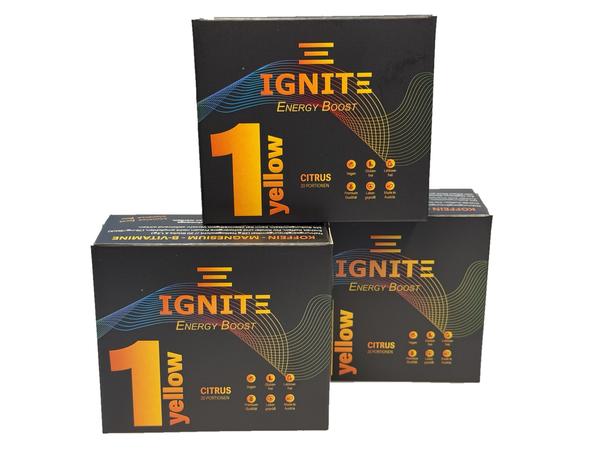 IGNITE 1yellow Energy - Dreifacher Boost