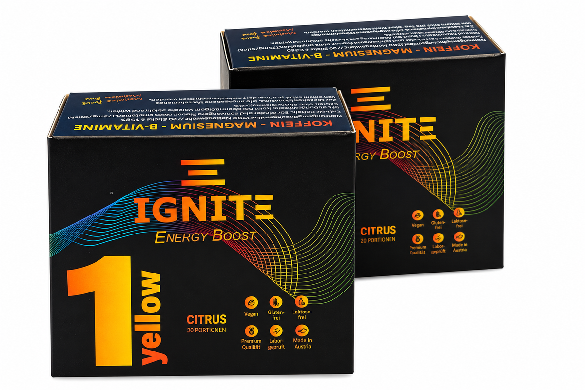 IGNITE 1yellow Energy - Doppelter Boost